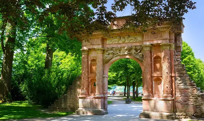Porta Elizabethen Castelo de Heidelberg