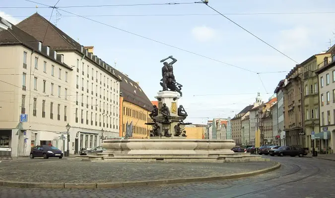 Maximilianstrasse Augsburg