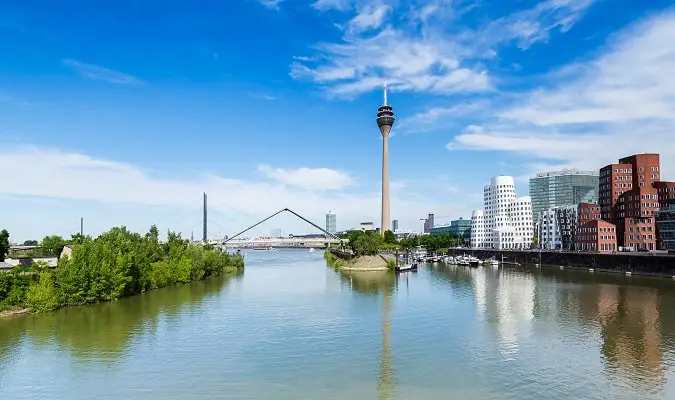 Düsseldorf, sétima maior cidade da Alemanha