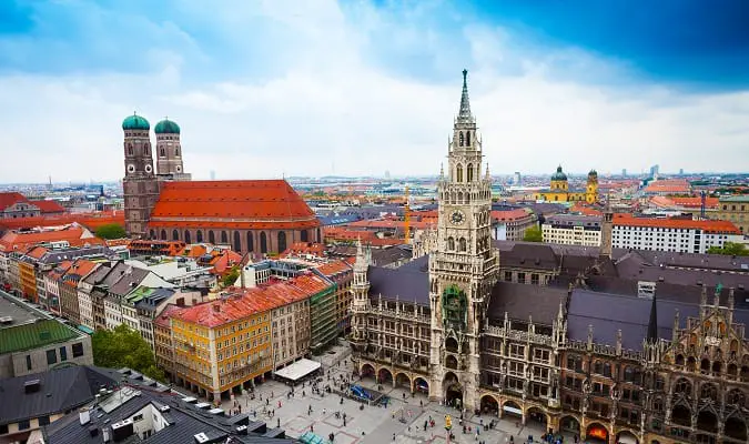 Munique, terceira maior cidade da Alemanha
