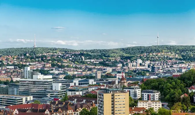 Stuttgart, sexta maior cidade da Alemanha