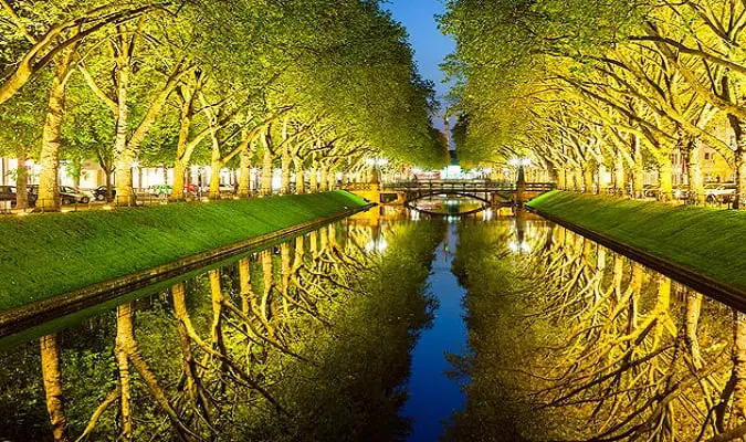 Königsallee Düsseldorf Alemanha