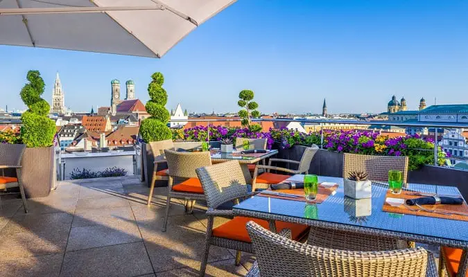 China Moon Roof Terrace
