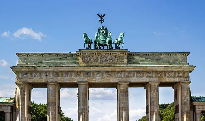 Portão de Brandenburgo, o marco mais famoso de Berlim