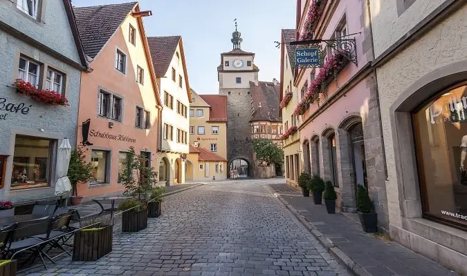 Trem Munique Rothenburg ob der Tauber