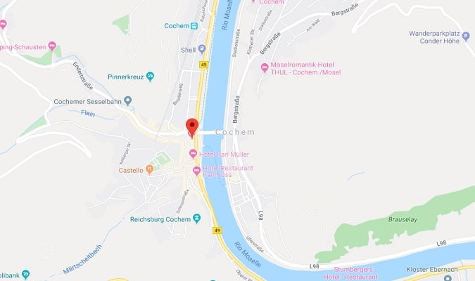 Mapa de Cochem