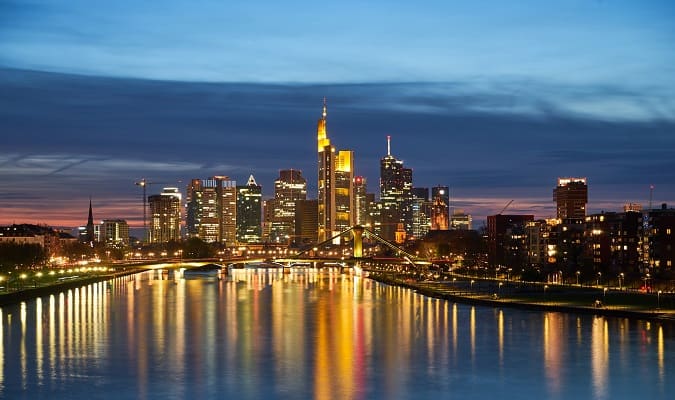Frankfurt em Abril