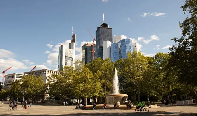 Frankfurt em Agosto