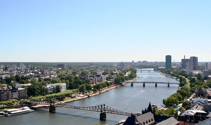 Frankfurt em Junho