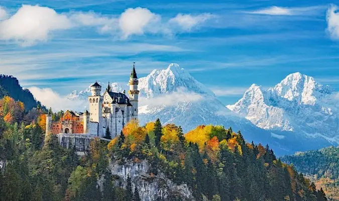 Schloss Neuschwanstein Alpes Alemanha