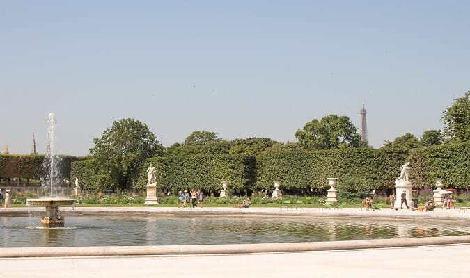 Jardin des Tuileries , Paris, França