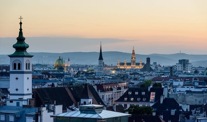 Linda cidade de Viena