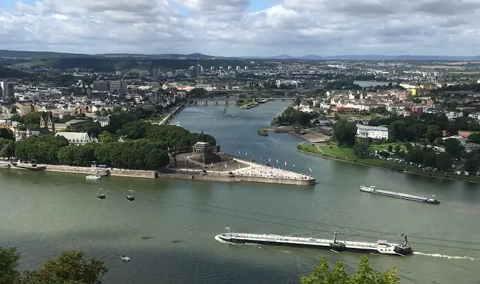Koblenz na Alemanha - bate-volta a partir de Frankfurt