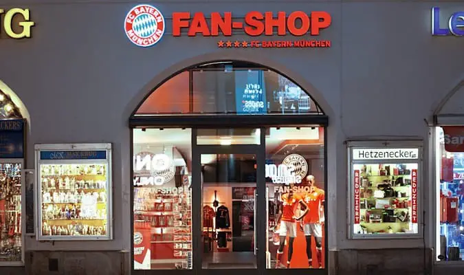 FcBayern Fan-Shop em Munique