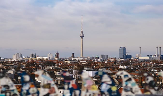 Klunkerkranich Rooftop em Berlim