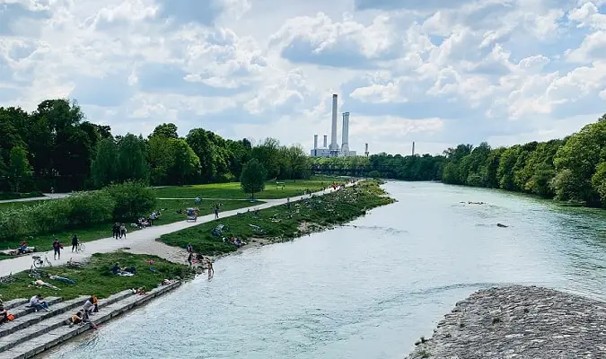 Áreas Verdes ao Longo do Isar
