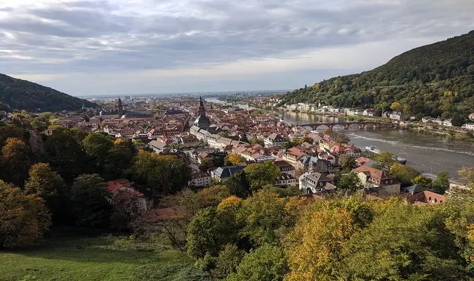 Heidelberg Foto a partir de Frankfurt