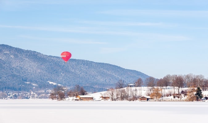 Rottach-Egern no Inverno