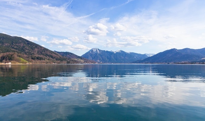 Lago Tegernsee na Alemanha