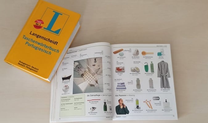 Livros para Aprender Alemão - German English Visual – Bilingual Dictionary